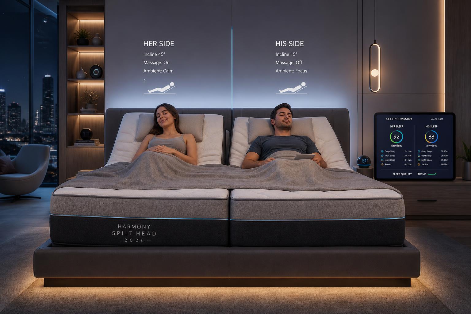 Discovering the Benefits of Split Head Mattresses for Couples in 2026