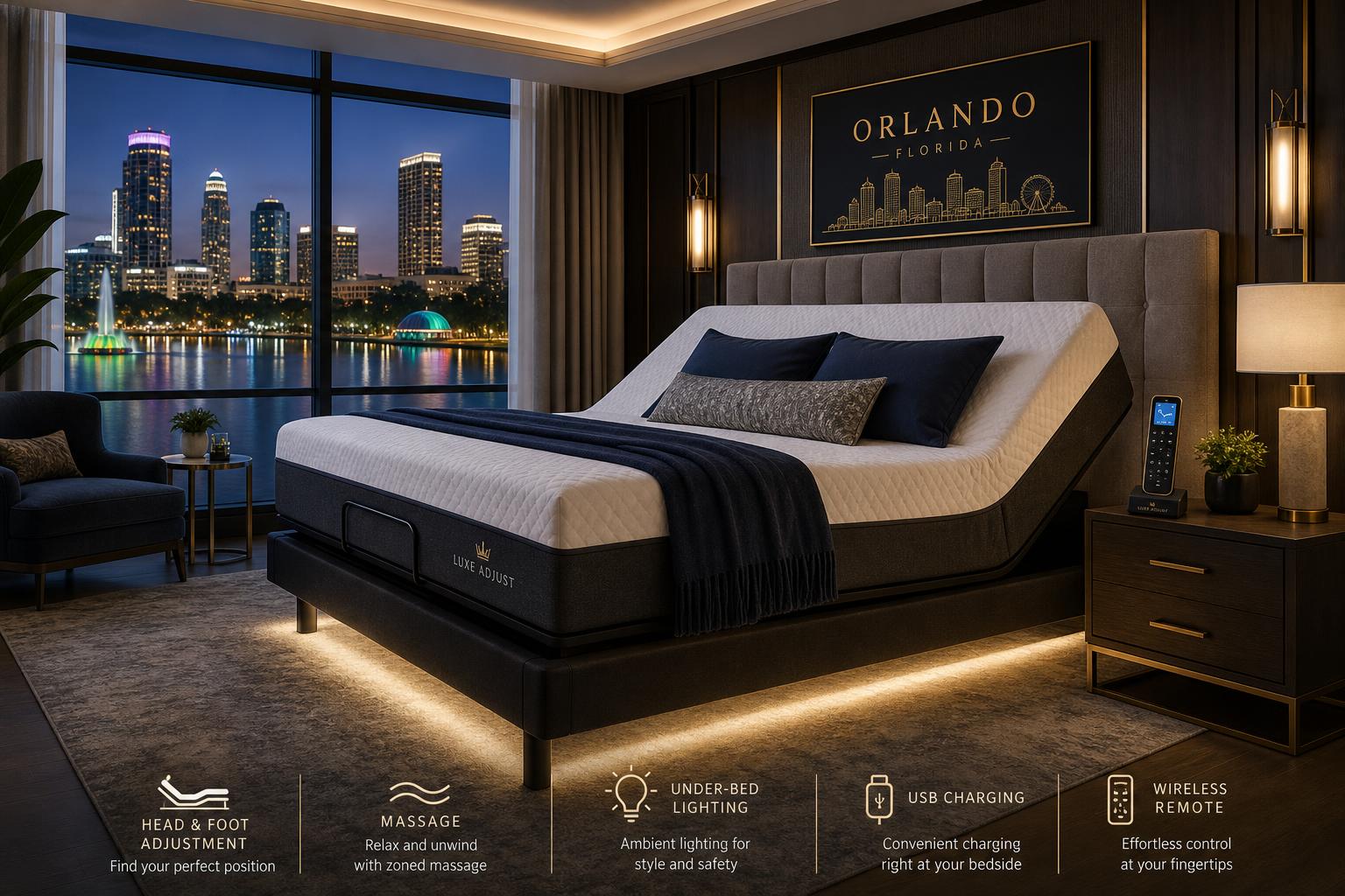 How Adjustable Bases Elevate Your Sleep in Orlando