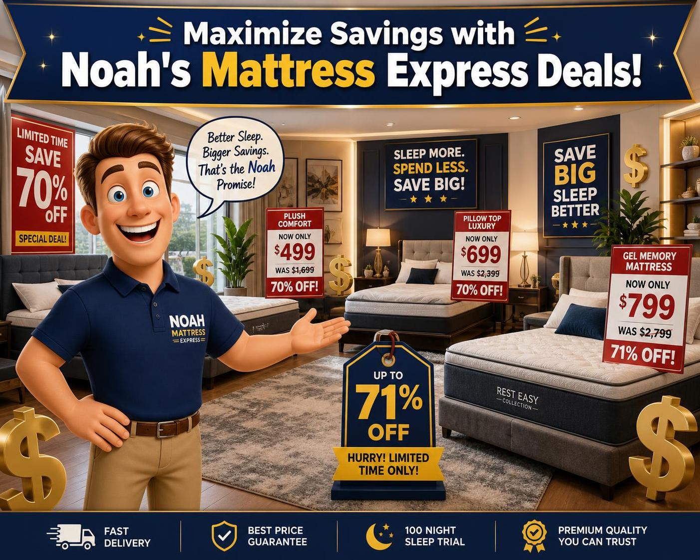 How to Maximize Savings with Noahs Mattress Express Deals