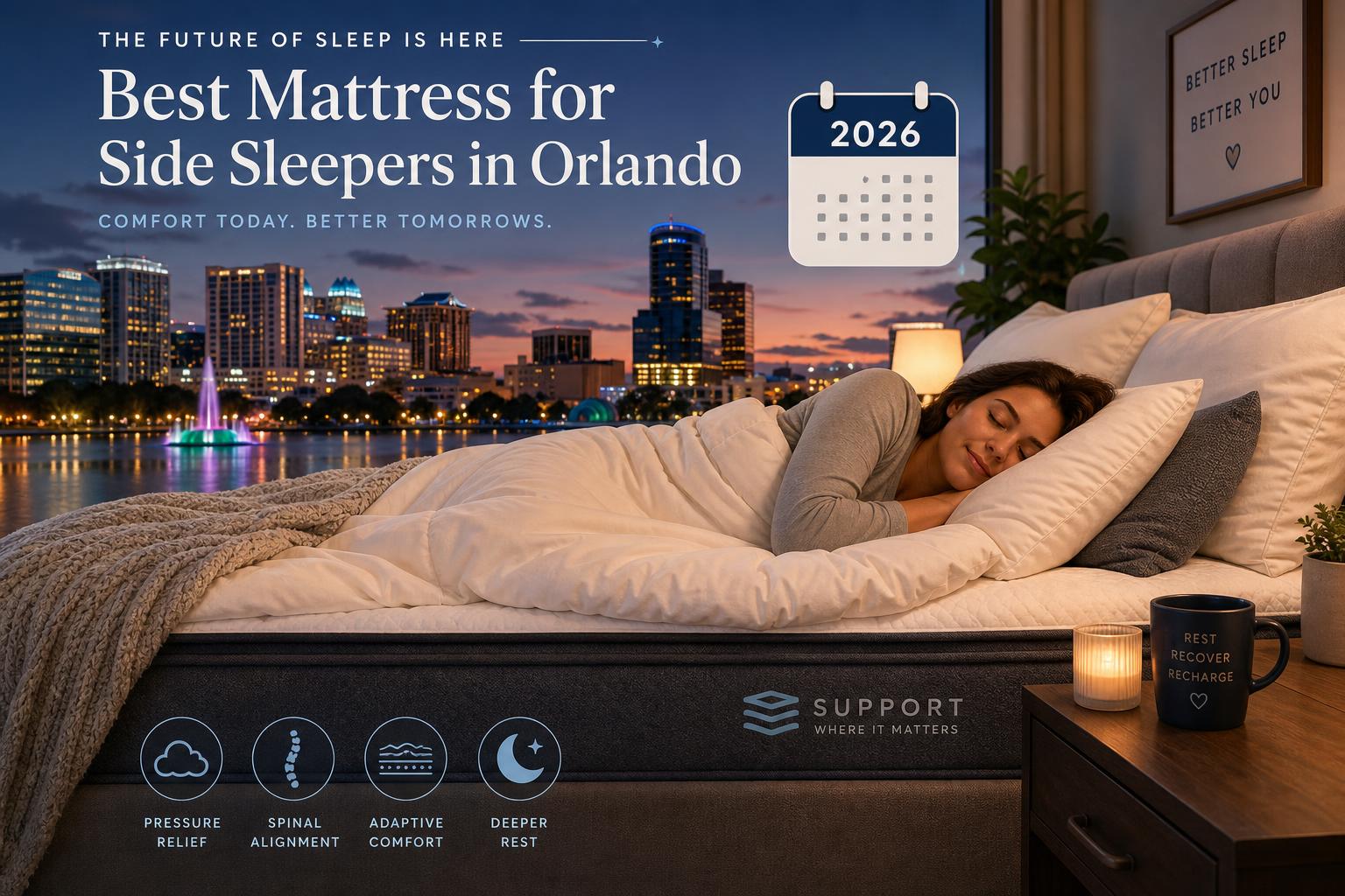 Top Mattress Picks for Side Sleepers in Orlando 2026