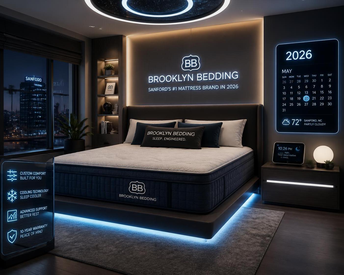 Why Brooklyn Bedding Is Sanford's Top Mattress Brand in 2026