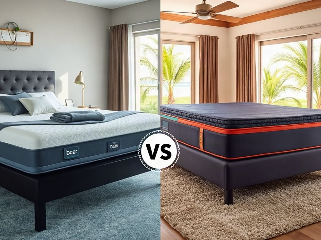 Bear Mattress vs Titan Plus for Heavy Sleepers in Central Florida