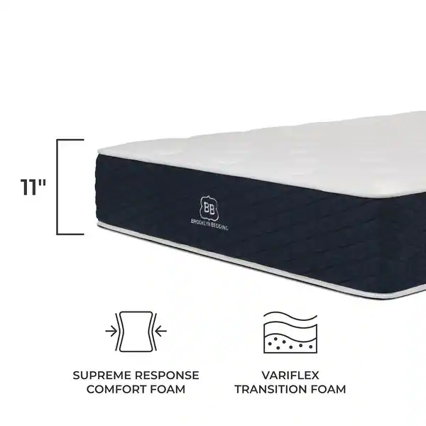 Brooklyn Bedding Signature Hybrid — Medium-Firm + Cloud Top - Image 2