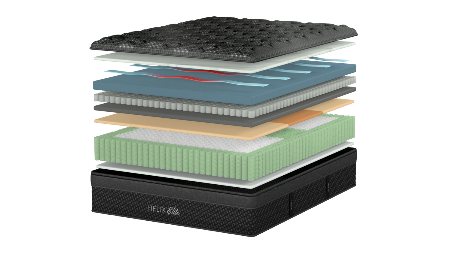 Helix Midnight Luxe – GlacioTex Cooling Cover - Image 4